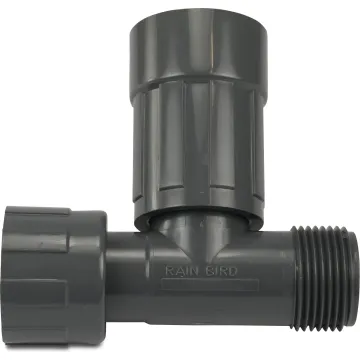 Rain Bird złączka RB1201-010 Kolektor PVC 1" GW x nakrętka GW x GZ 10bar szary