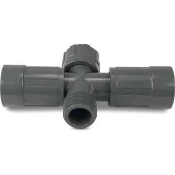 Rain Bird złączka RB1220-010 Śrubunek PVC 1" GW x nakrętka GW x GZ 10bar szary