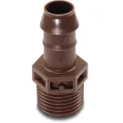 Rain Bird XFF17 Nakrętka tworzywo sztuczne 1/2" x 17 mm GZ x karbowane 3,5bar brązowy