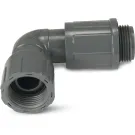 Rain Bird RB1312-010 Śrubunek kątowy 90° PVC 1" GZ x GW 10bar szary